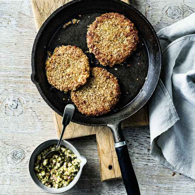 Reis-Congee mit Mohn und Birnenkompott Rezept | Küchengötter Reis-Congee mit Mohn und Birnenkompott Rezept | Küchengötter