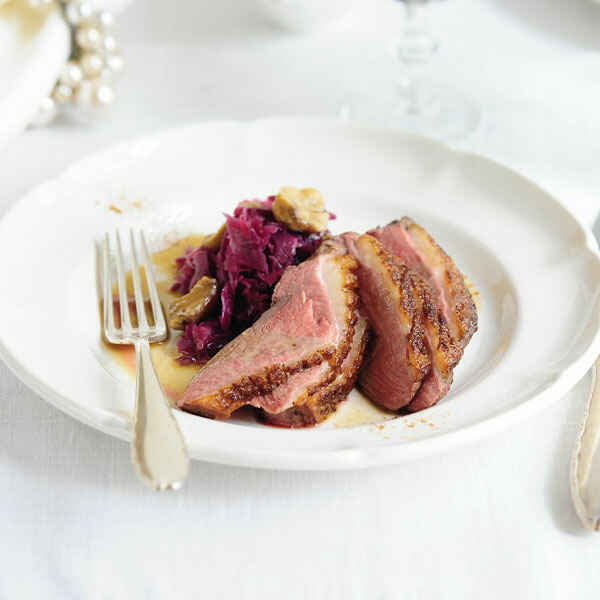 Rotkraut mit karamellisierten Maronen Rezept | Küchengötter Rotkraut mit karamellisierten Maronen Rezept | Küchengötter