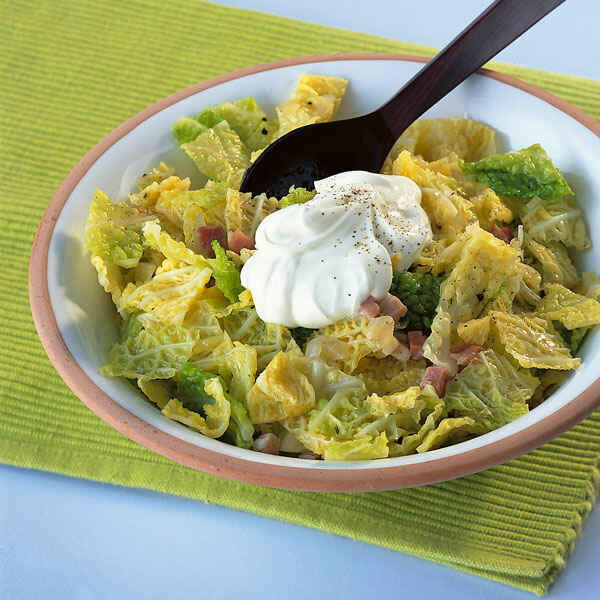 Rahmwirsing mit saurer Sahne Rezept | Küchengötter