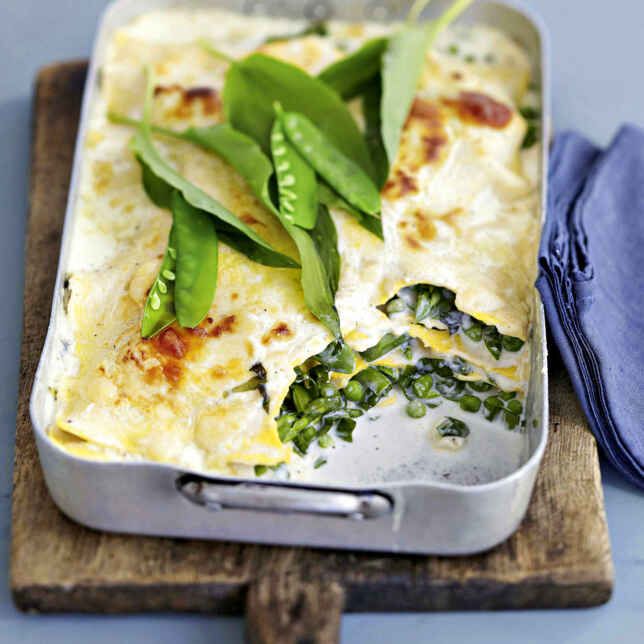 Spargel-Lachs-Lasagne Rezept | Küchengötter Spargel-Lachs-Lasagne Rezept | Küchengötter