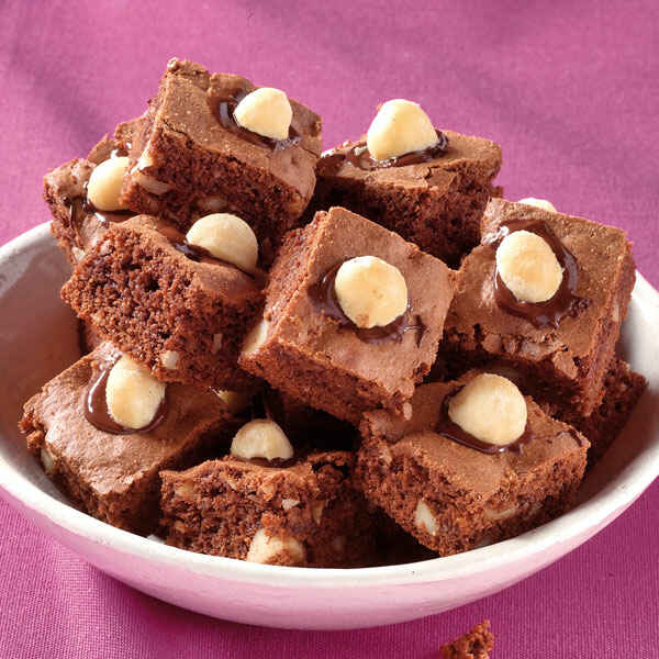 Mokka-Nuss-Brownies Rezept | Küchengötter