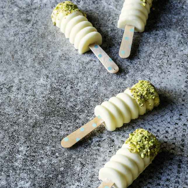 Grünes Apfelsorbet mit Zitronengras Rezept | Küchengötter Grünes Apfelsorbet mit Zitronengras Rezept | Küchengötter