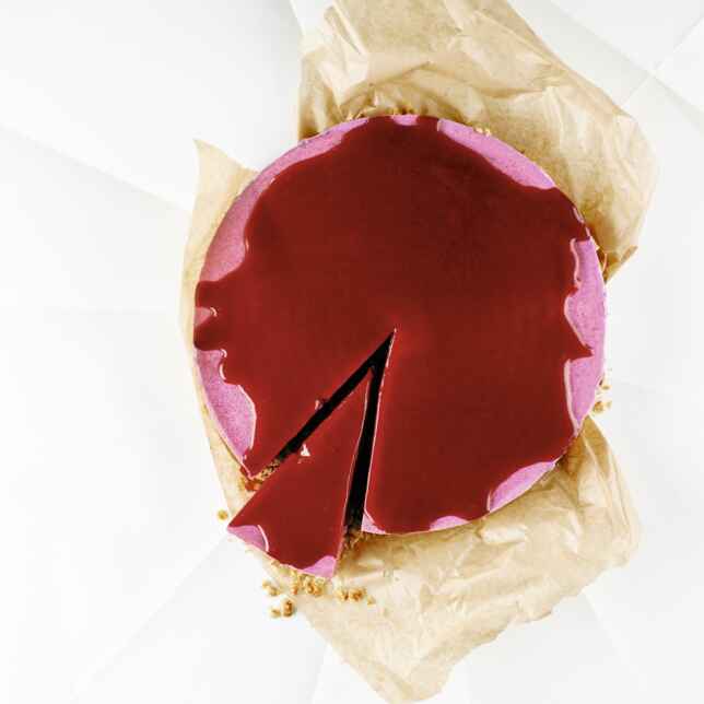 Mini Rote Bete Cheesecake-Törtchen ohne Backen | Küchengötter