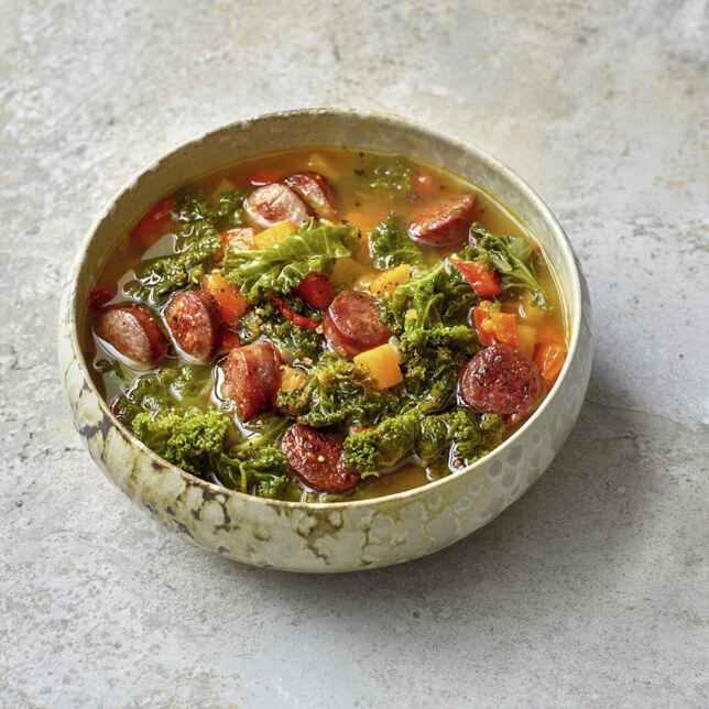 Portugiesische Grünkohlsuppe Rezept | Küchengötter Portugiesische Grünkohlsuppe Rezept | Küchengötter