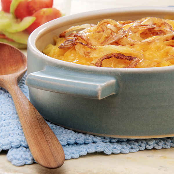 Käsenudeln mit Zwiebeln Rezept | Küchengötter