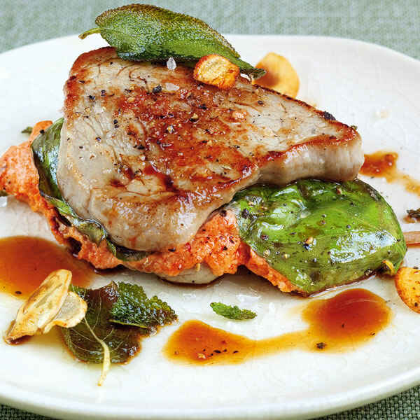 Gefüllte Kalbsröllchen Rezept | Küchengötter Gefüllte Kalbsröllchen Rezept | Küchengötter