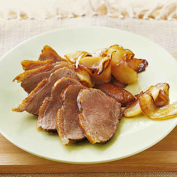 Salat mit Gänsebrust Rezept | Küchengötter