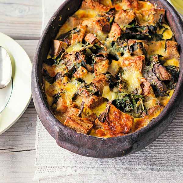 Kartoffelauflauf mit Mangold Rezept | Küchengötter Kartoffelauflauf mit Mangold Rezept | Küchengötter