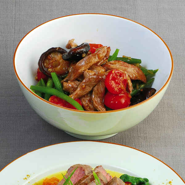 Pfannengerührte Garnelen mit Wasserkastanien Rezept | Küchengötter