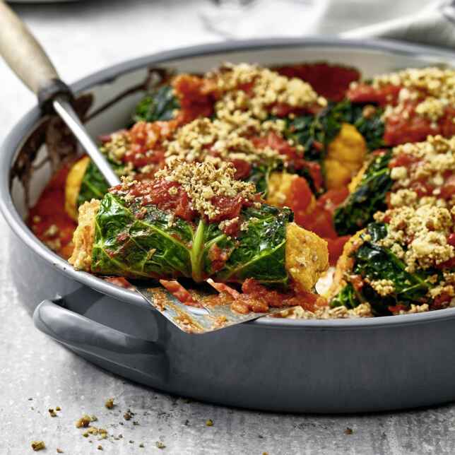 Kürbis-Pizza mit Rucola | Low Carb Rezept | Küchengötter Kürbis-Pizza mit Rucola | Low Carb Rezept | Küchengötter