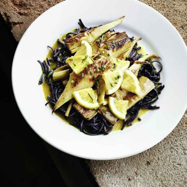 Nudeln mit Möhren-Lachs-Sauce Rezept | Küchengötter Nudeln mit Möhren-Lachs-Sauce Rezept | Küchengötter