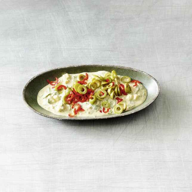 Türkische Schafskäse-Kräuter-Creme Rezept | Küchengötter Türkische Schafskäse-Kräuter-Creme Rezept | Küchengötter