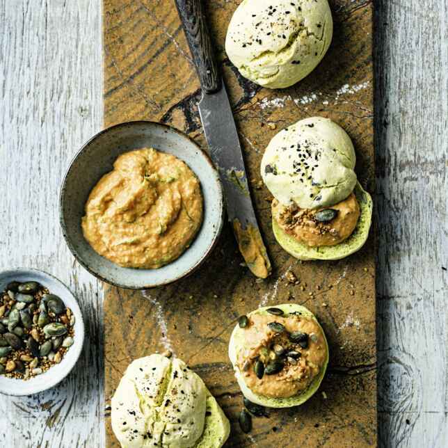 Kürbispüree mit Chicorée Rezept | Küchengötter Kürbispüree mit Chicorée Rezept | Küchengötter