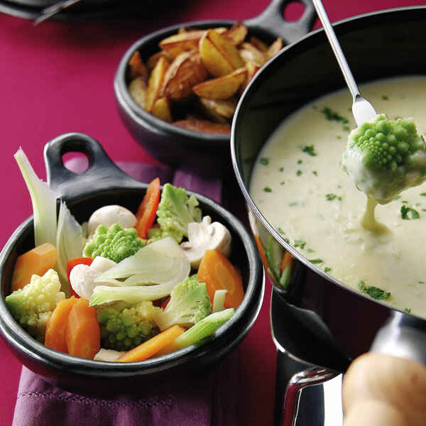 Käsefondue mit Bier Rezept | Küchengötter Käsefondue mit Bier Rezept | Küchengötter