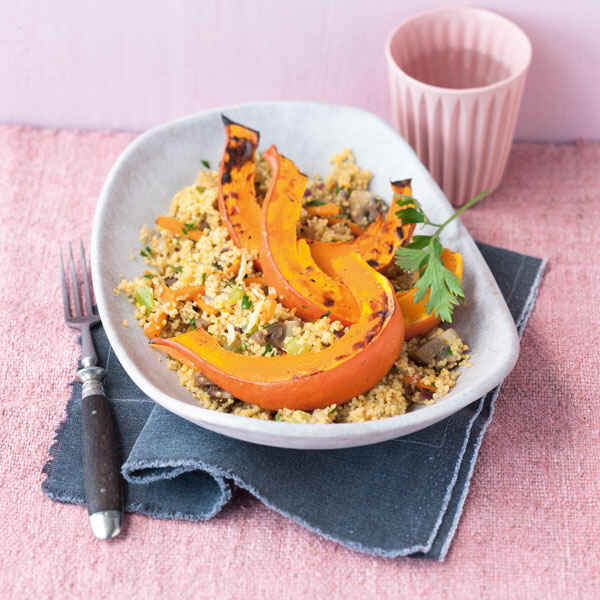 Gebackene Kürbisspalten Rezept | Küchengötter
