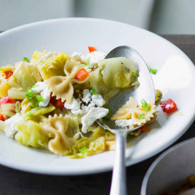 Farfalle mit Käsesauce Rezept | Küchengötter Farfalle mit Käsesauce Rezept | Küchengötter