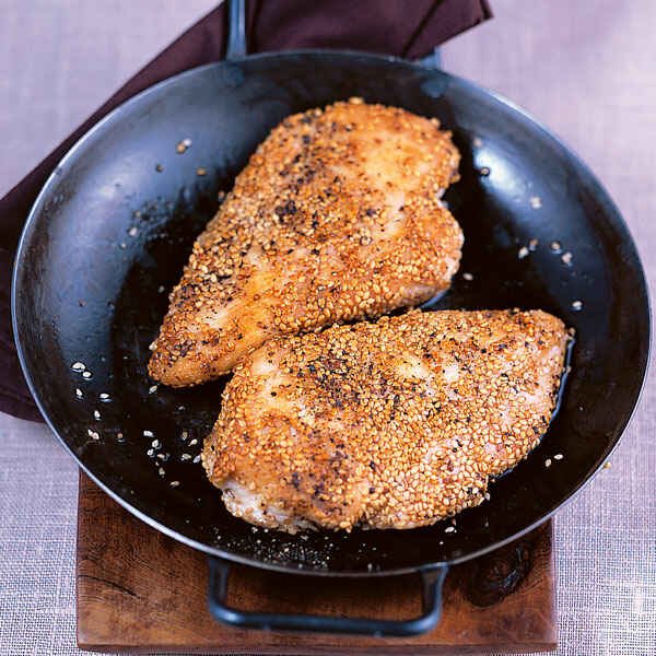 Hähnchenbrust Mit Haut Und Knochen Im Bratschlauch Hähnchenbrust asiatisch Rezept | Küchengötter