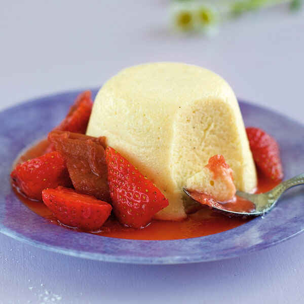 Erdbeer-Rhabarber-Grütze Rezept | Küchengötter Erdbeer-Rhabarber-Grütze Rezept | Küchengötter