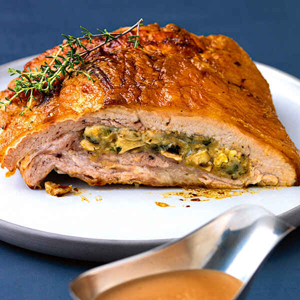 Gefüllte Kalbsbrust Rezept | Küchengötter Gefüllte Kalbsbrust Rezept | Küchengötter