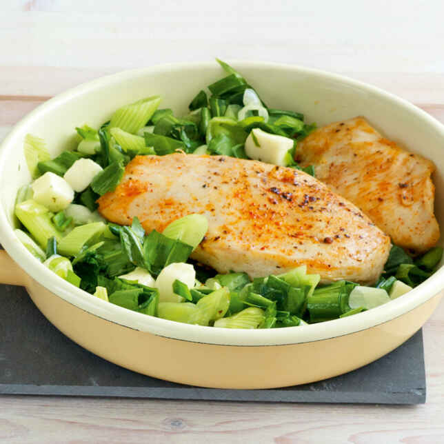 Hähnchen mit Korianderbutter Rezept | Küchengötter Hähnchen mit Korianderbutter Rezept | Küchengötter