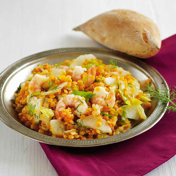 Garnelen-Fenchel-Pfanne Rezept | Küchengötter Garnelen-Fenchel-Pfanne Rezept | Küchengötter