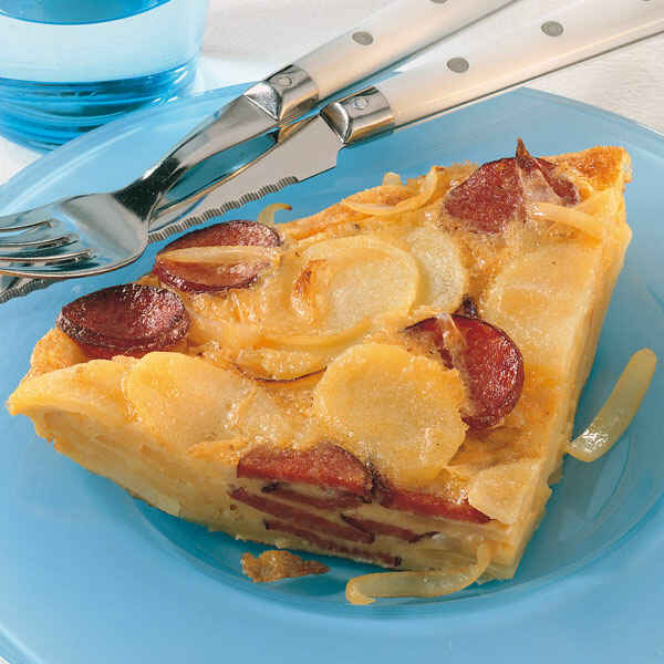 Zucchini-Tortilla-Pfanne Rezept | Küchengötter Zucchini-Tortilla-Pfanne Rezept | Küchengötter