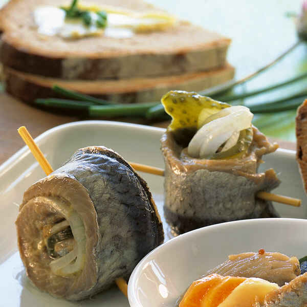 Rollmopps Bachforellen-Rollmops Rezept | Küchengötter