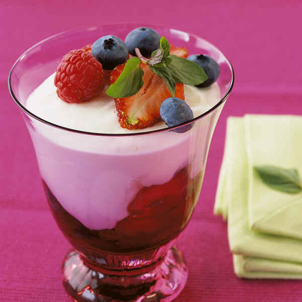 Beeren-Joghurt-Terrine Rezept | Küchengötter Beeren-Joghurt-Terrine Rezept | Küchengötter