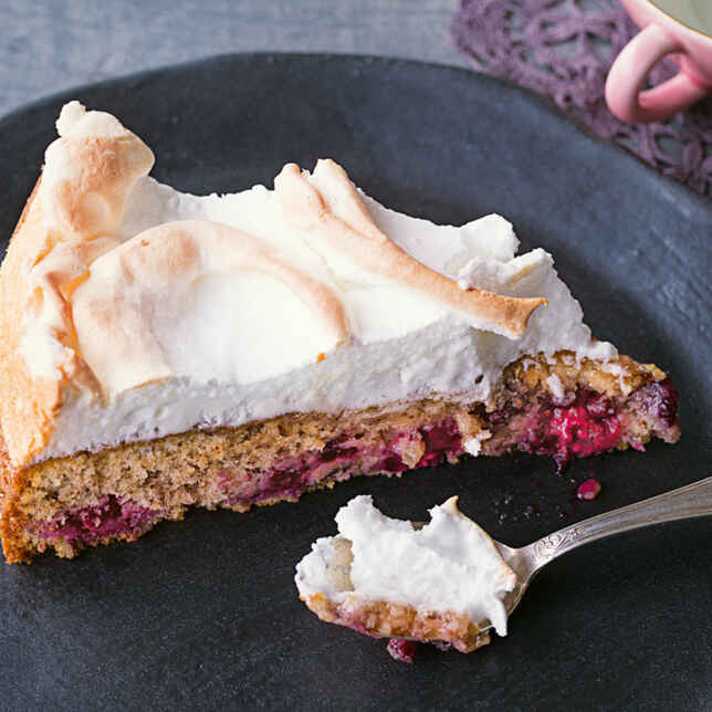 Johannisbeer-Baiser-Kuchen Rezept | Küchengötter Johannisbeer-Baiser-Kuchen Rezept | Küchengötter