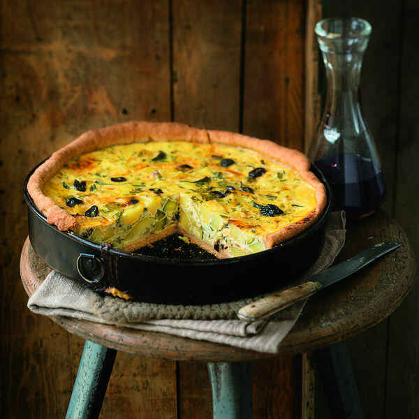 Kartoffel-Zucchini-Kuchen Rezept | Küchengötter Kartoffel-Zucchini-Kuchen Rezept | Küchengötter