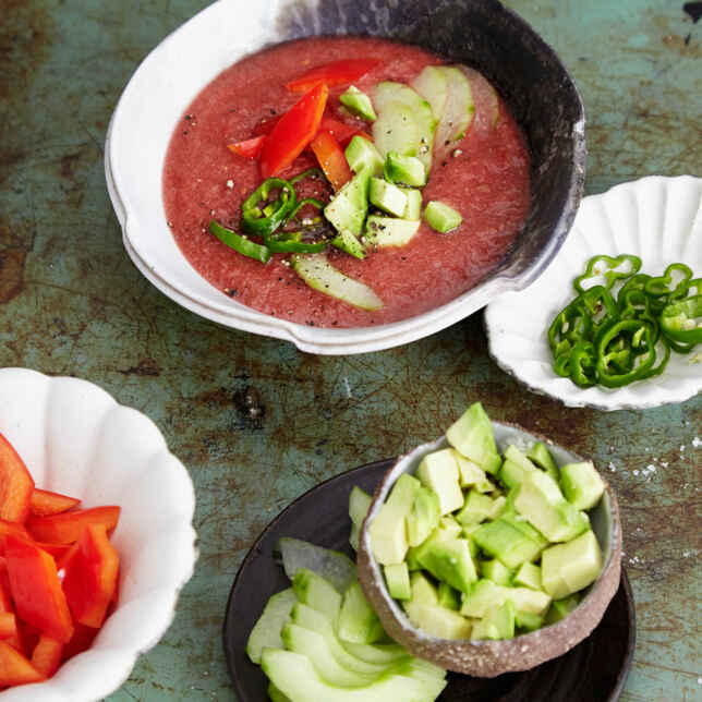 Klassisch spanische Gazpacho (vegetarisch) | Küchengötter Klassisch spanische Gazpacho (vegetarisch) | Küchengötter