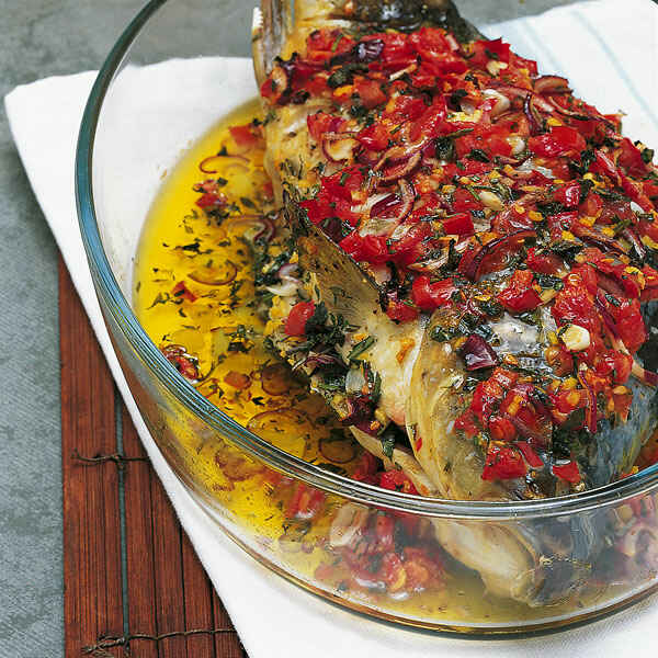 Karpfen aus dem Ofen Rezept | Küchengötter Karpfen aus dem Ofen Rezept | Küchengötter