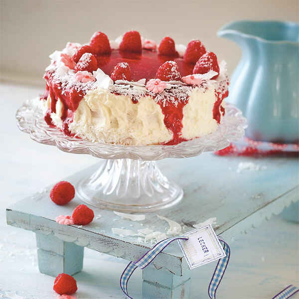 Himbeer-Frischkäse-Torte Rezept | Küchengötter Himbeer-Frischkäse-Torte Rezept | Küchengötter