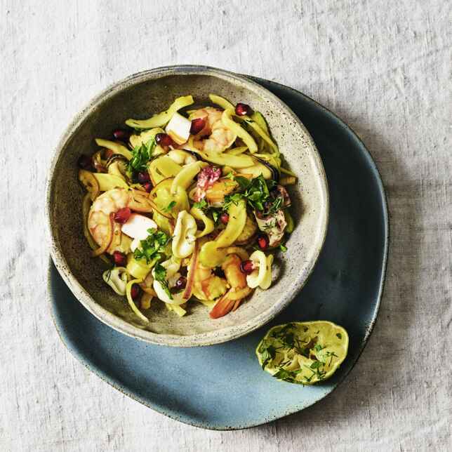 Katalanischer Meeresfrüchte-Topf Rezept | Küchengötter