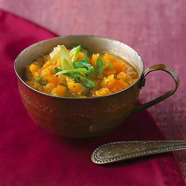 Vegane rote Linsensuppe Rezept | Küchengötter Vegane rote Linsensuppe Rezept | Küchengötter