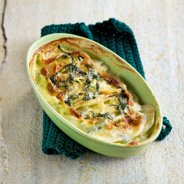 Vegetarisches Kartoffel-Spargel-Gratin Rezept | Küchengötter Vegetarisches Kartoffel-Spargel-Gratin Rezept | Küchengötter