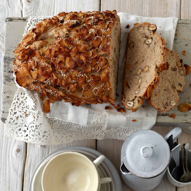 Einfaches Apfelbrot Rezept | Küchengötter Einfaches Apfelbrot Rezept | Küchengötter