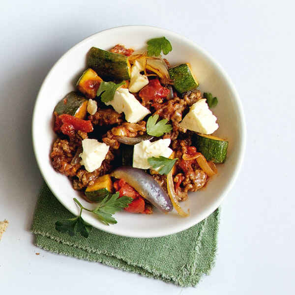 Paprika-Hackbällchen-Pfanne Rezept | Küchengötter Paprika-Hackbällchen-Pfanne Rezept | Küchengötter