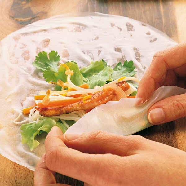 Frische vietnamesische Frühlingsrollen Rezept | Küchengötter Frische vietnamesische Frühlingsrollen Rezept | Küchengötter
