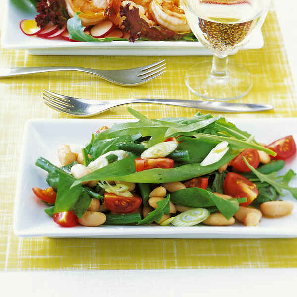 Weißer Bohnensalat mit Thunfisch | Slow Carb Rezept | Küchengötter