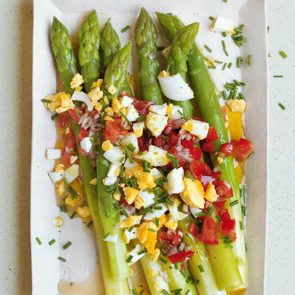 Spargel Mit Ei Vinaigrette