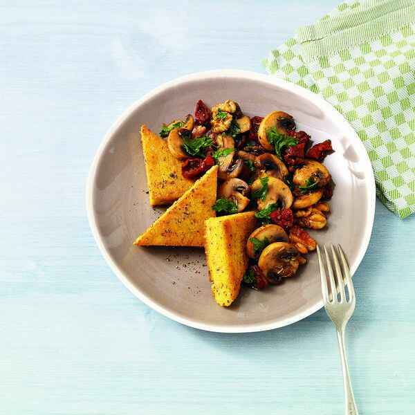 Knusprige Hähnchenbrust mit Pilzen Rezept | Küchengötter Knusprige Hähnchenbrust mit Pilzen Rezept | Küchengötter