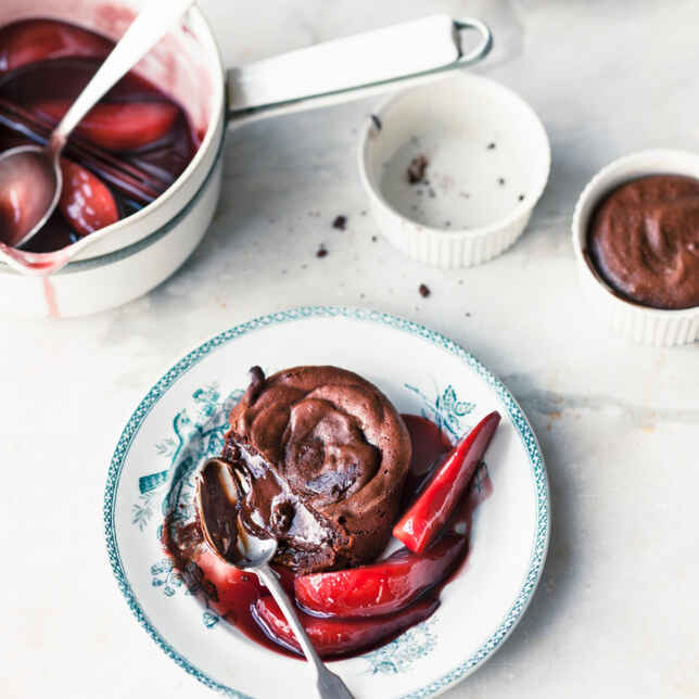 Warme Schokoküchlein Rezept | Küchengötter Warme Schokoküchlein Rezept | Küchengötter