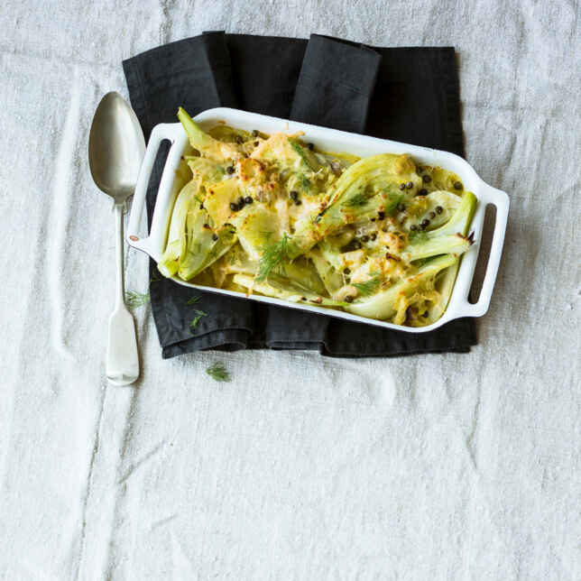 Vegetarisches Kartoffel-Spargel-Gratin Rezept | Küchengötter