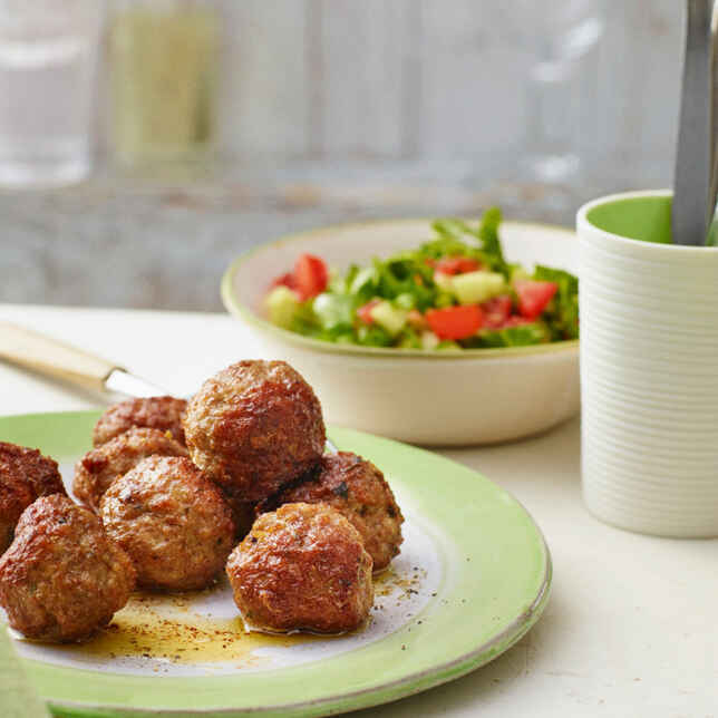 Paprika-Hackbällchen-Pfanne Rezept | Küchengötter Paprika-Hackbällchen-Pfanne Rezept | Küchengötter