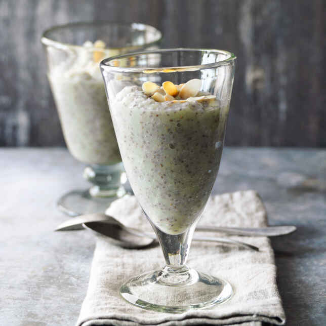 ChiaKnusperPudding mit Früchten Rezept Küchengötter