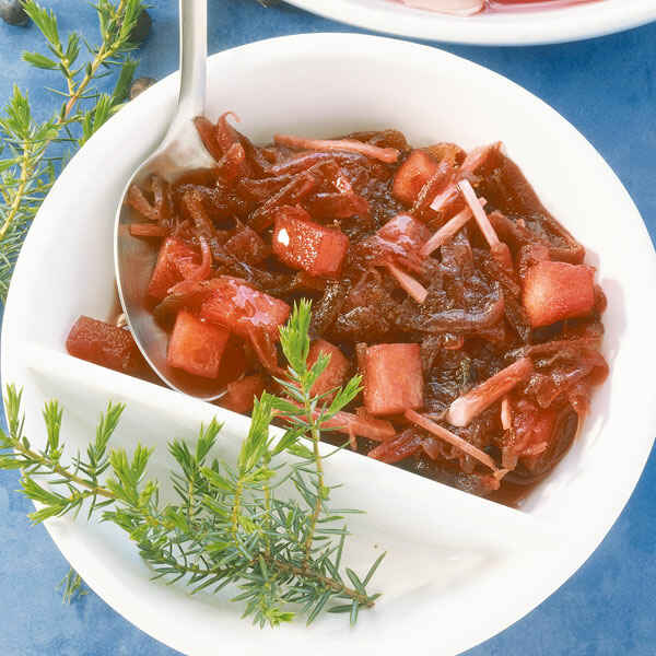Rote-Bete-Meerrettich-Relish Rezept | Küchengötter Rote-Bete-Meerrettich-Relish Rezept | Küchengötter