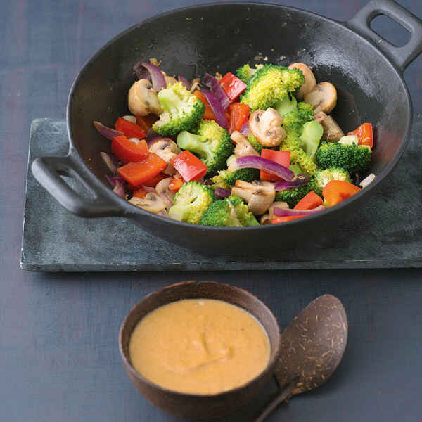 Vegetarisches Wokgemüse Rezept | Küchengötter Vegetarisches Wokgemüse Rezept | Küchengötter