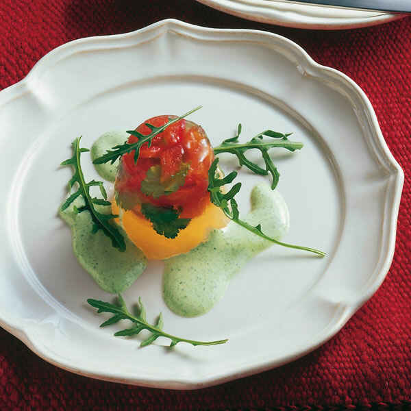 Rucola-Tomaten-Salat mit Feta Rezept | Küchengötter Rucola-Tomaten-Salat mit Feta Rezept | Küchengötter