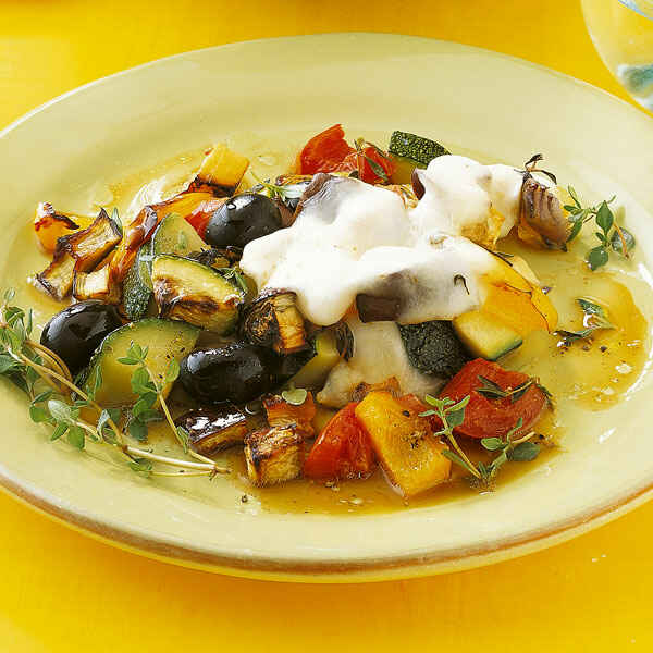 Vegetarisches Ofen-Ratatouille mit Fenchel Rezept | Küchengötter